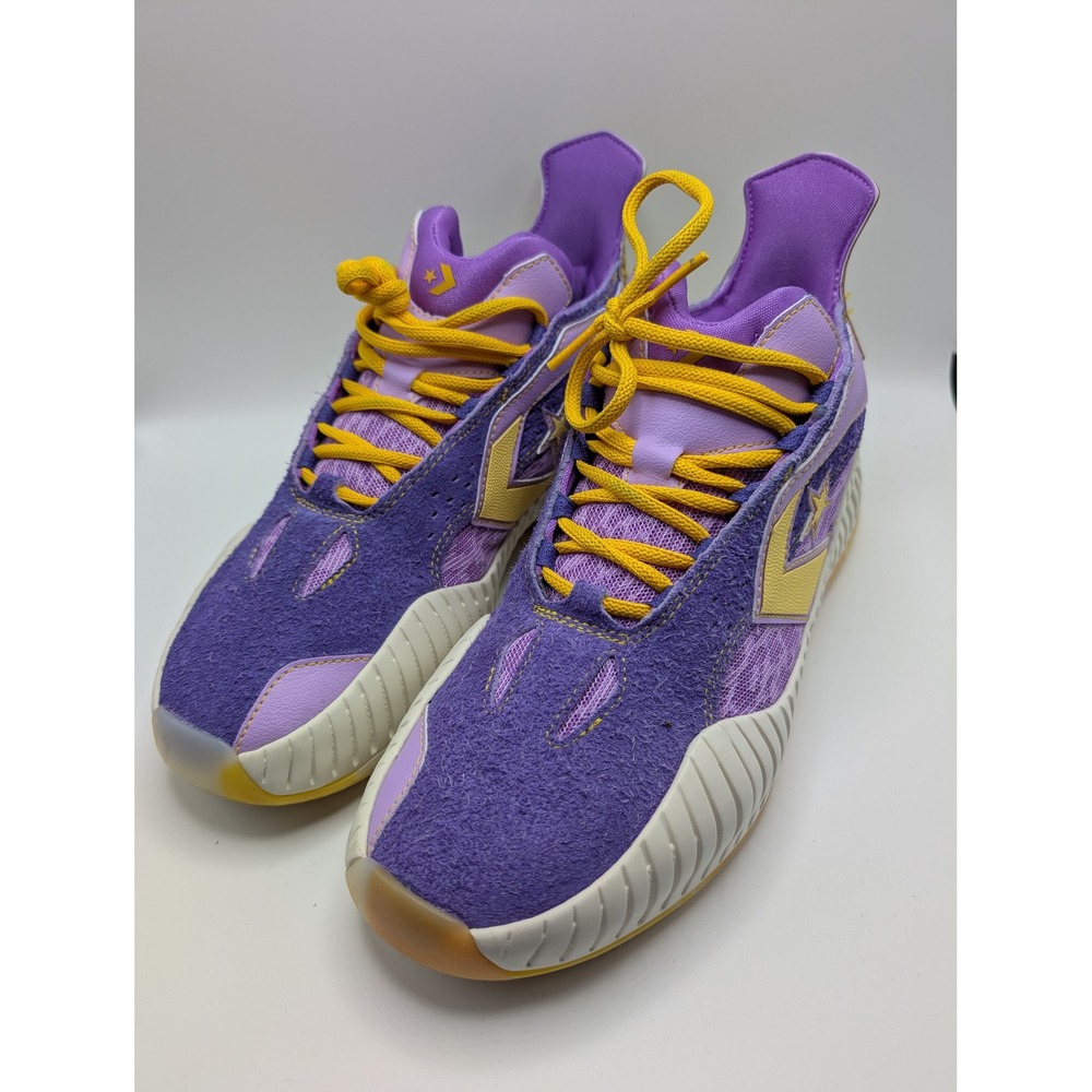 Converse All Star BB Prototype CX Purple Gold Air Zoom Basketball Shoes Mens